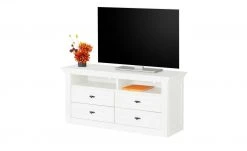 maison bleue TV-Element Petit Chalet | 134|cm Weiß / Weiß -Kommode & Sideboards Verkäufe 13232336 10 202206231234