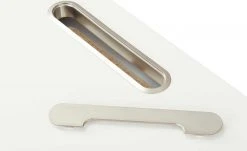 maison bleue TV-Element Petit Chalet | 134|cm Weiß / Weiß -Kommode & Sideboards Verkäufe 13232336 8 202206231234