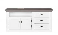 maison bleue TV-Element Petit Chalet | Weiß / Graphit -Kommode & Sideboards Verkäufe 13232341 12 202206231234