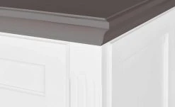 maison bleue TV-Element Petit Chalet | Weiß / Graphit -Kommode & Sideboards Verkäufe 13232341 4 202206231234