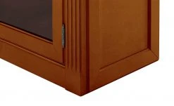 maison bleue Highboard Petit Chalet | Cognac antik (Braun) mit Glastüren -Kommode & Sideboards Verkäufe 13232365 10 202206232232