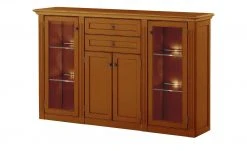 maison bleue Highboard Petit Chalet | Cognac antik (Braun) mit Glastüren -Kommode & Sideboards Verkäufe 13232365 6 202206232232