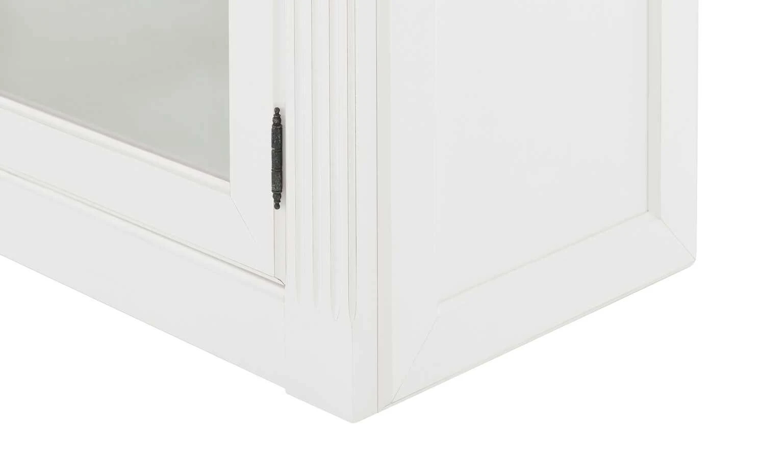 maison bleue Highboard Petit Chalet | Weiß / Graphitgrau mit Glastüren 10 maison bleue Highboard Petit Chalet | Weiß / Graphitgrau mit Glastüren – Bild 10