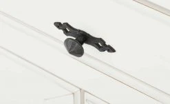 maison bleue Highboard Petit Chalet | Vintage Weiß mit Holztüren -Kommode & Sideboards Verkäufe 13232370 3 202207141250