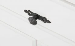 maison bleue Highboard Petit Chalet | Weiß / Asteiche mit Holztüren -Kommode & Sideboards Verkäufe 13232371 5 202206231234