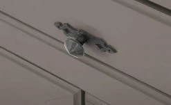 maison bleue Highboard Petit Chalet | Graphitgrau / Asteiche mit Holztüren -Kommode & Sideboards Verkäufe 13232372 4 202206232232