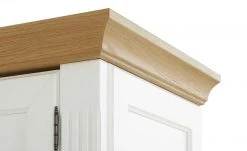 maison bleue Highboard Petit Chalet | Weiß / Asteiche mit Holzboden -Kommode & Sideboards Verkäufe 13232374 3 202207082231