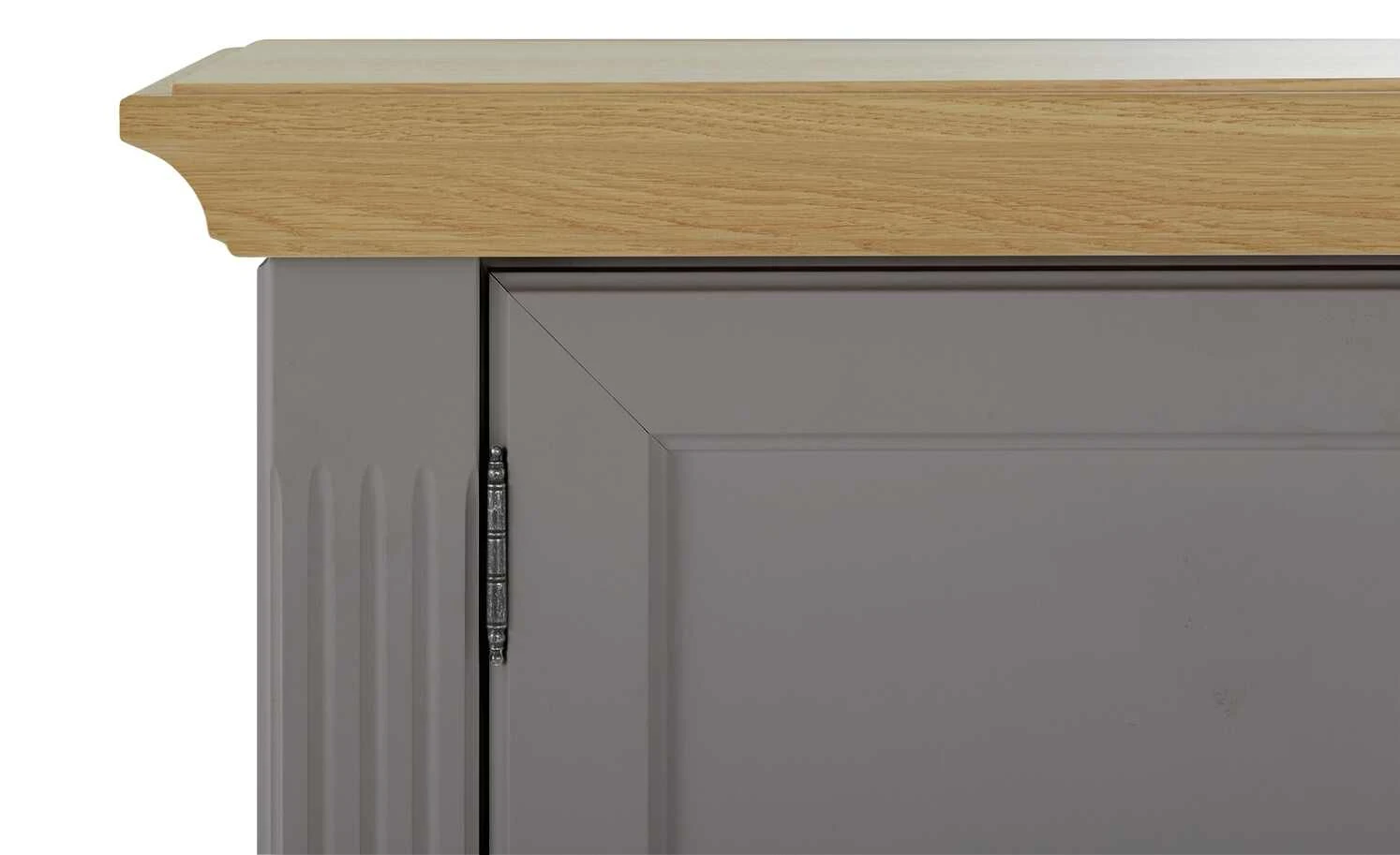 maison bleue Highboard Petit Chalet | Graphitgrau / Asteiche mit Holzboden 12 maison bleue Highboard Petit Chalet | Graphitgrau / Asteiche mit Holzboden – Bild 12