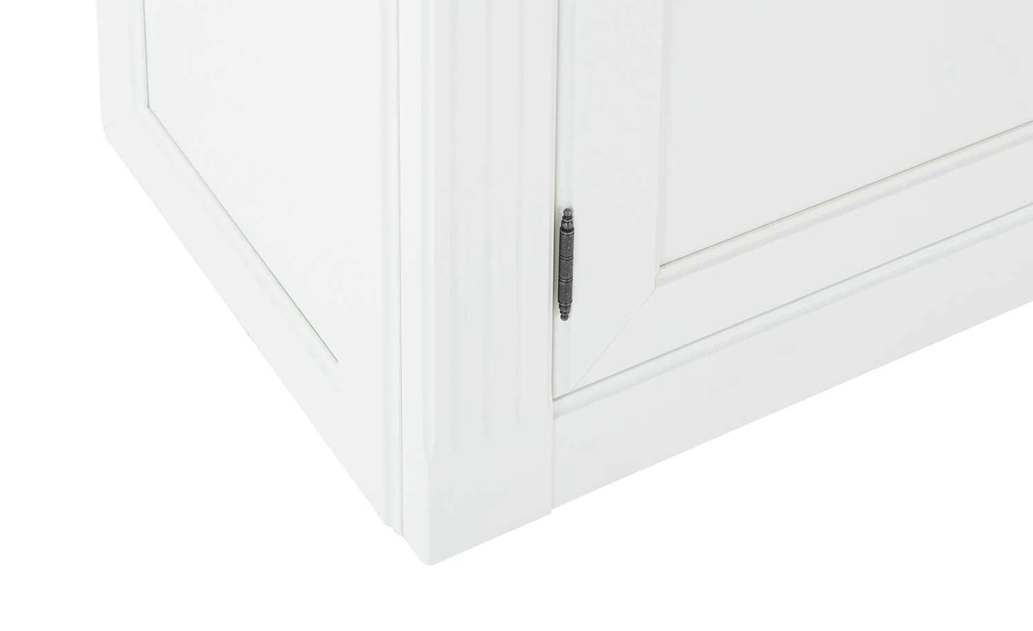 maison bleue Highboard Petit Chalet | Weiß / Graphitgrau mit Holzboden 5 maison bleue Highboard Petit Chalet | Weiß / Graphitgrau mit Holzboden – Bild 5