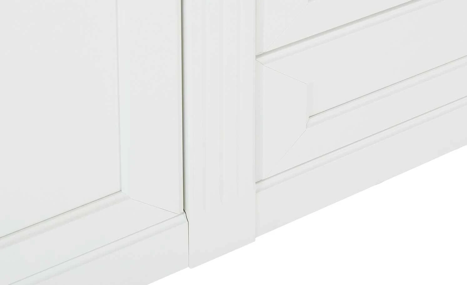 maison bleue Highboard Petit Chalet | Weiß / Graphitgrau mit Holzboden 7 maison bleue Highboard Petit Chalet | Weiß / Graphitgrau mit Holzboden – Bild 7