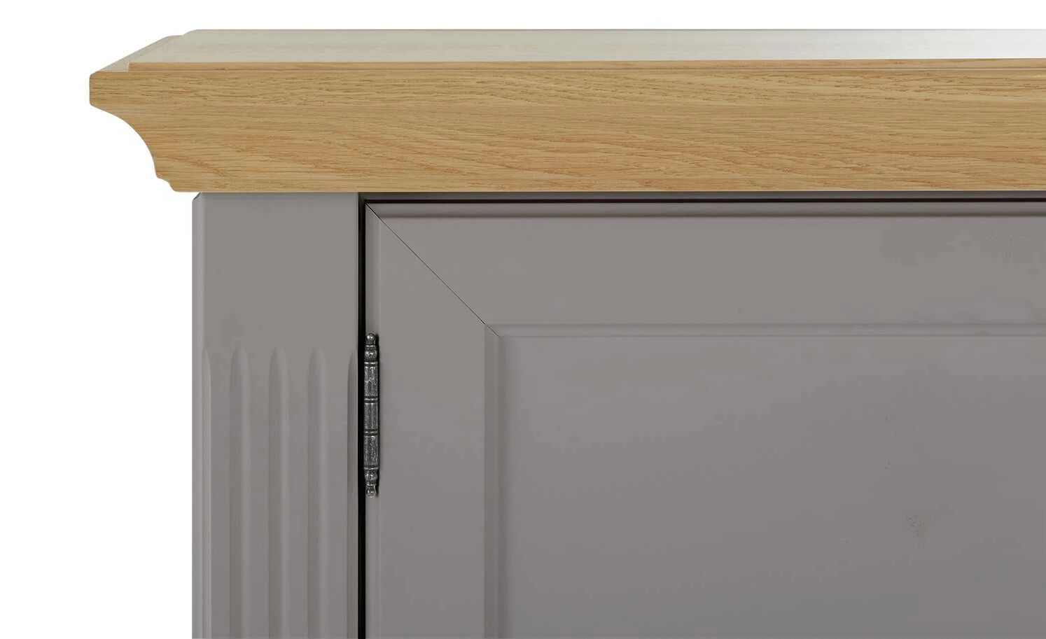 maison bleue Highboard Petit Chalet | Graphitgrau / Asteiche mit Glasboden 16 maison bleue Highboard Petit Chalet | Graphitgrau / Asteiche mit Glasboden – Bild 16