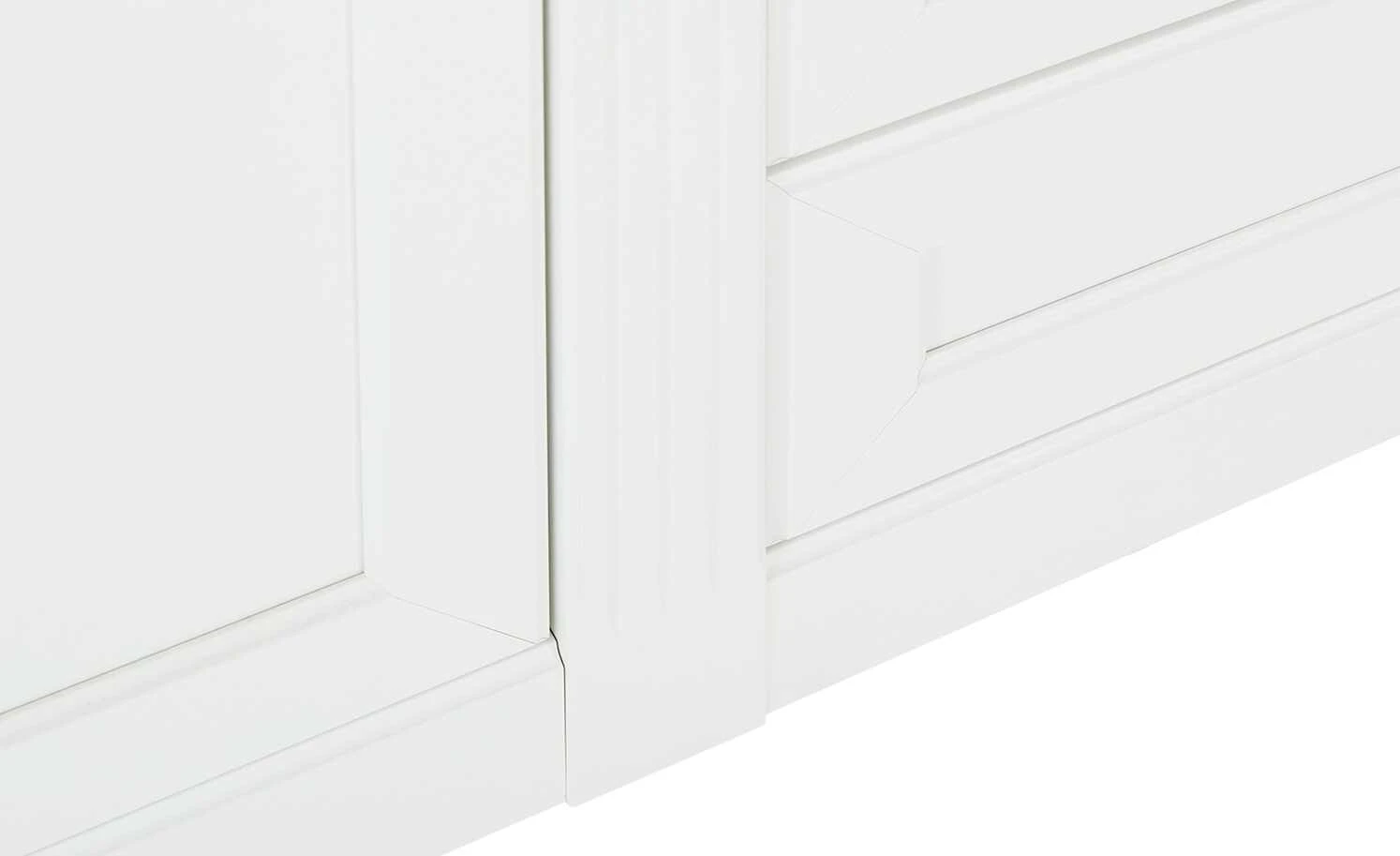 maison bleue Highboard Petit Chalet | Weiß / Graphitgrau mit Glasboden 10 maison bleue Highboard Petit Chalet | Weiß / Graphitgrau mit Glasboden – Bild 10