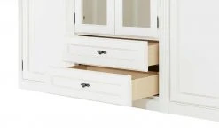 maison bleue Highboard Petit Chalet | Vintage Weiß mit Glasboden -Kommode & Sideboards Verkäufe 13232382 12 202207111247