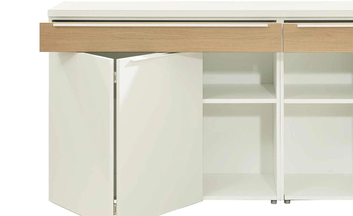 now! by hülsta Sideboard now! touch | Reinweiß / Samteiche Natur (Nachbildung) 5 now! by hülsta Sideboard now! touch | Reinweiß / Samteiche Natur (Nachbildung) – Bild 5