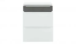 now! by hülsta Sideboard now! touch | Reinweiß / Samteiche Grau (Nachbildung) 71|cm -Kommode & Sideboards Verkäufe 13232797 5 202203222233