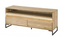 Westerburg Lowboard massiv Texas | Wildeiche Bianco