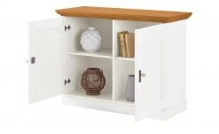 maison bleue Sideboard Florian | Weiß / bernsteinfarben -Kommode & Sideboards Verkäufe 13300224 2 202108130002