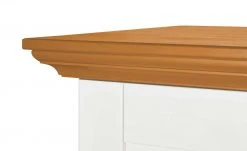 maison bleue Highboard Florian | Weiß / bernsteinfarben Türen aus Holz -Kommode & Sideboards Verkäufe 13318911 3 202108130002