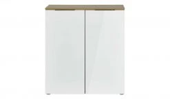 Kommode Vitreo | Eiche Riviera (Nachbildung) / Weiß glänzend -Kommode & Sideboards Verkäufe 13340358 8 201907252251