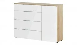Kommode Vitreo | Eiche Riviera (Nachbildung) / Weiß -Kommode & Sideboards Verkäufe 13340359 10 201901221136