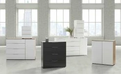 Kommode Vitreo | Eiche Riviera (Nachbildung) / Weiß -Kommode & Sideboards Verkäufe 13340359 11 201901221136