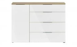 Kommode Vitreo | Eiche Riviera (Nachbildung) / Weiß -Kommode & Sideboards Verkäufe 13340359 5 201901221136