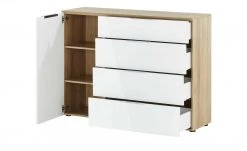 Kommode Vitreo | Eiche Riviera (Nachbildung) / Weiß -Kommode & Sideboards Verkäufe 13340359 7 201901221136