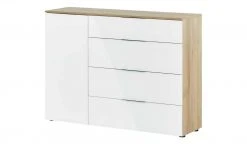 Kommode Vitreo | Eiche Riviera (Nachbildung) / Weiß -Kommode & Sideboards Verkäufe 13340359 8 201901221136