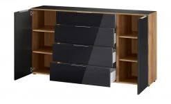 Kommode Vitreo | Eiche Riviera (Nachbildung) / Anthrazit -Kommode & Sideboards Verkäufe 13340418 3 201901221138