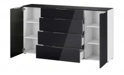 Kommode Vitreo | Weiß / Anthrazit -Kommode & Sideboards Verkäufe 13340420 6 201901170915