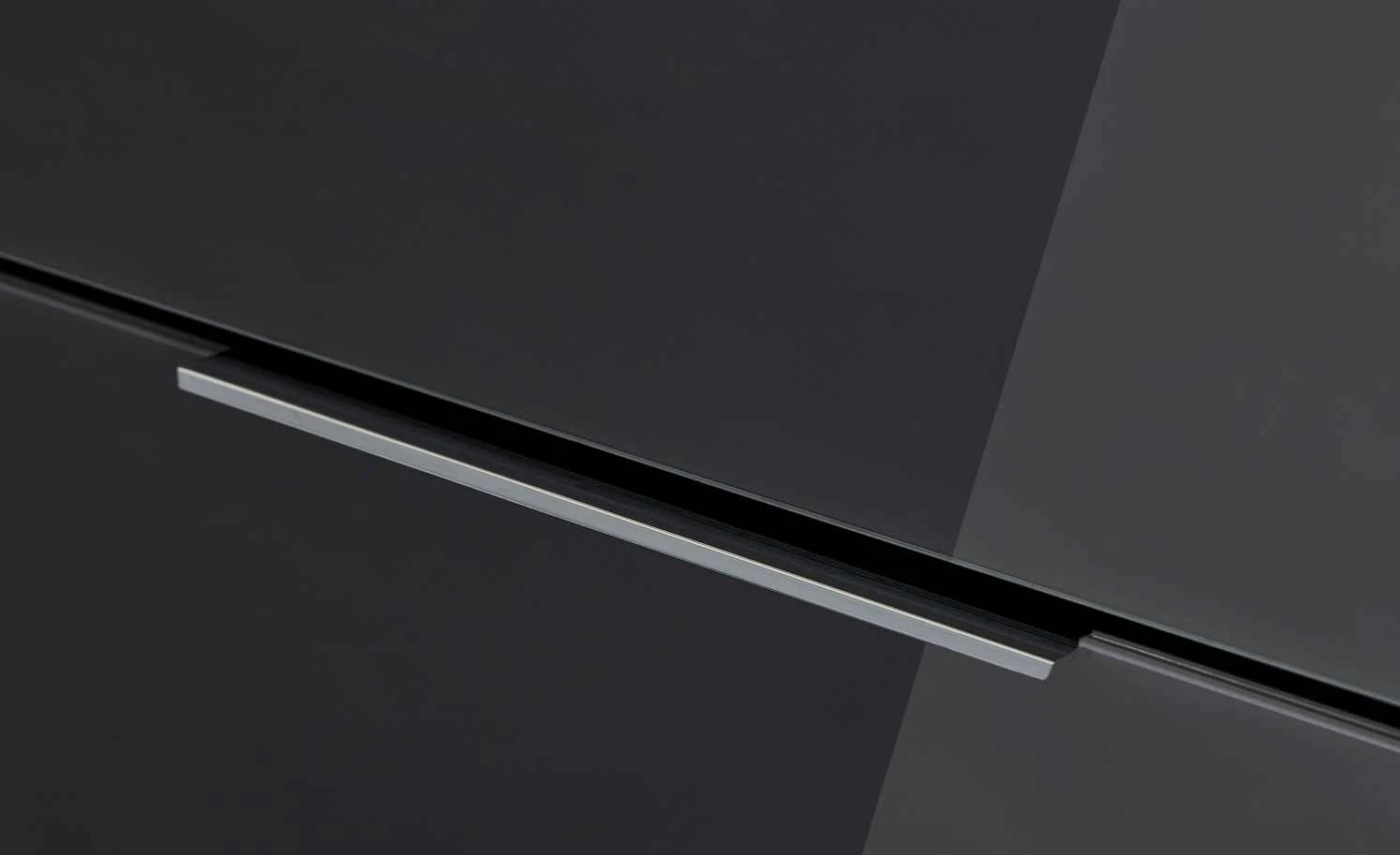 Kommode Vitreo | Weiß / Anthrazit 4 Kommode Vitreo | Weiß / Anthrazit – Bild 4