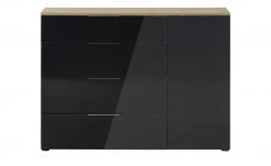 Kommode Vitreo | Eiche Riviera (Nachbildung) / Anthrazit -Kommode & Sideboards Verkäufe 13340432 4 201901221137