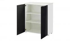 Kommode Vitreo | Weiß / Anthrazit glänzend -Kommode & Sideboards Verkäufe 13340435 3 202001302236