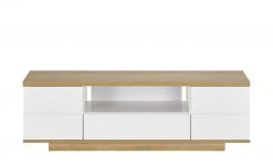 TV-Lowboard Meßbach II | Weiß / Riviera Eiche (Nachbildung) 19 TV-Lowboard Meßbach II | Weiß / Riviera Eiche (Nachbildung) -Kommode & Sideboards Verkäufe 13340452 10 201903160640