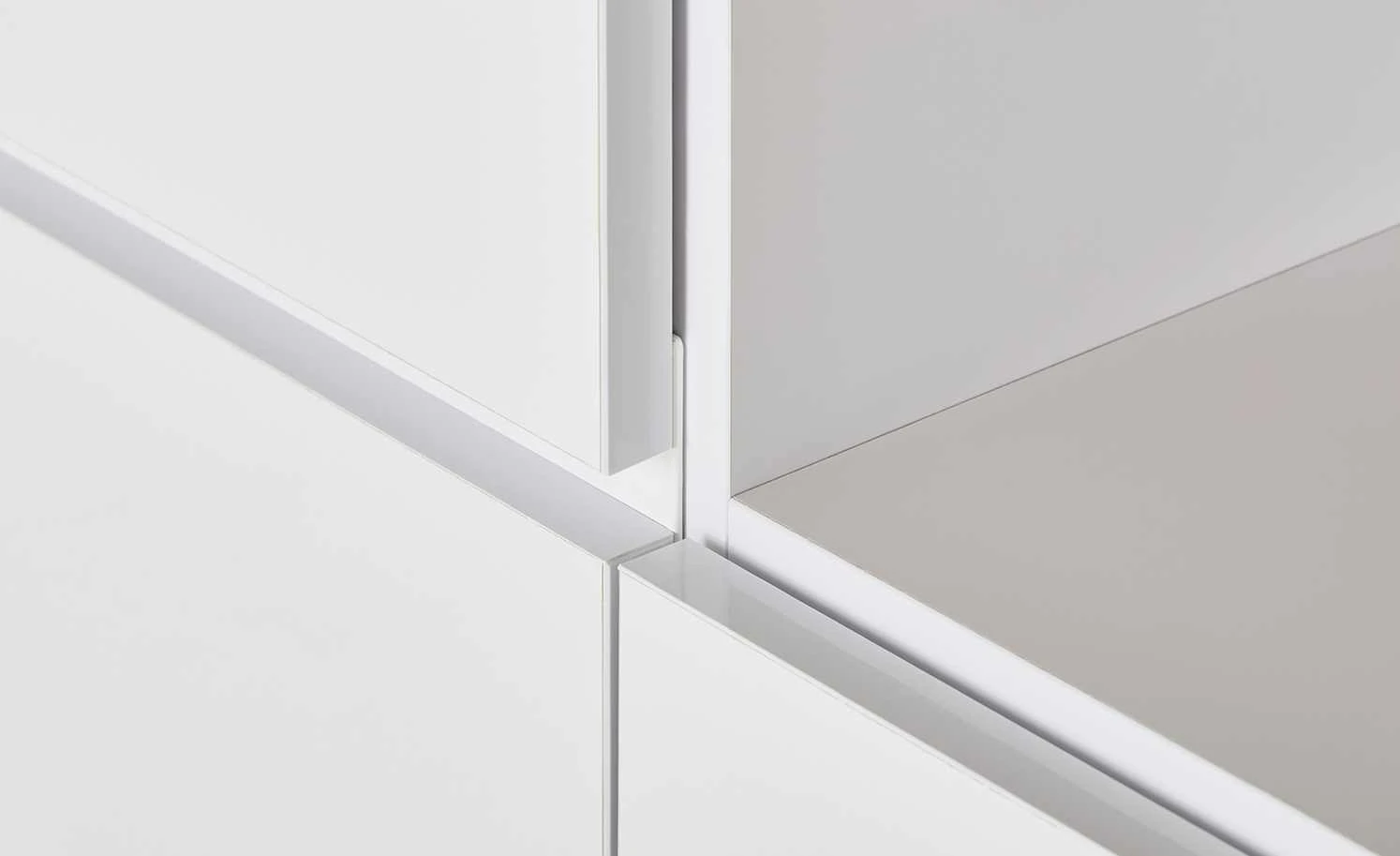 TV-Lowboard Meßbach II | Weiß / Riviera Eiche (Nachbildung) 5 TV-Lowboard Meßbach II | Weiß / Riviera Eiche (Nachbildung) – Bild 5