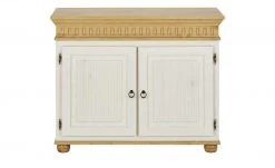 Kommode Bornholm | Kiefer Weiß / Kiefer antikfarben 2 Türen -Kommode & Sideboards Verkäufe 13341071 9 201905232034