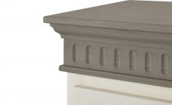 Kommode Bornholm | Kiefer Weiß / Kiefer lavafarben 2 Türen -Kommode & Sideboards Verkäufe 13341072 5 201907012236