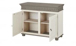 Kommode Bornholm | Kiefer Weiß / Kiefer lavafarben 2 Türen -Kommode & Sideboards Verkäufe 13341072 7 201907012236