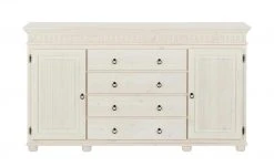 Kommode Bornholm | Kiefer Weiß 2 Türen / 4 Schübe -Kommode & Sideboards Verkäufe 13341076 3 201905172034