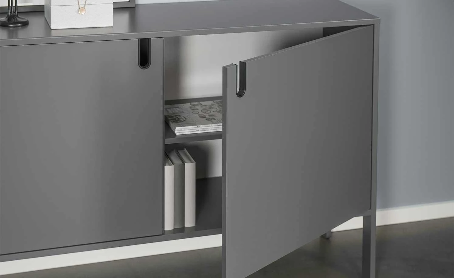 Sideboard Uno | Grau 11 Sideboard Uno | Grau – Bild 11