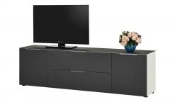 TV-Lowboard Vitreo | Weiß / Anthrazit 180,4|cm -Kommode & Sideboards Verkäufe 13345766 10 201910222236