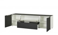 TV-Lowboard Vitreo | Weiß / Anthrazit 180,4|cm -Kommode & Sideboards Verkäufe 13345766 2 201910222236