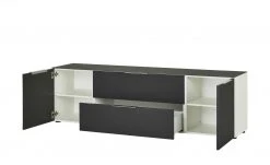 TV-Lowboard Vitreo | Weiß / Anthrazit 180,4|cm -Kommode & Sideboards Verkäufe 13345766 3 201910222236