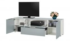 TV-Lowboard Vitreo | Weiß / Seidengrau 180,4|cm -Kommode & Sideboards Verkäufe 13345770 9 202103122232