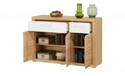 smart Sideboard Oslo | Kernbuche (Nachbildung) / Kernbuche / Weiß -Kommode & Sideboards Verkäufe 13345947 3 202101292237
