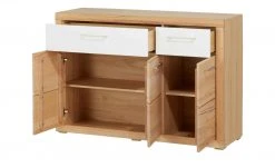 smart Sideboard Oslo | Kernbuche (Nachbildung) / Kernbuche / Weiß -Kommode & Sideboards Verkäufe 13345947 4 202101292237