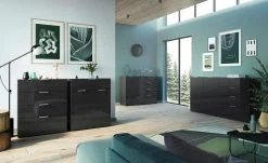 uno Kommode Levi | Schwarz -Kommode & Sideboards Verkäufe 13346235 9 202008192237