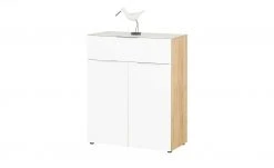 uno Kommode Levi | Eiche Navarra (Nachbildung) / Weiß -Kommode & Sideboards Verkäufe 13346237 3 202101122237