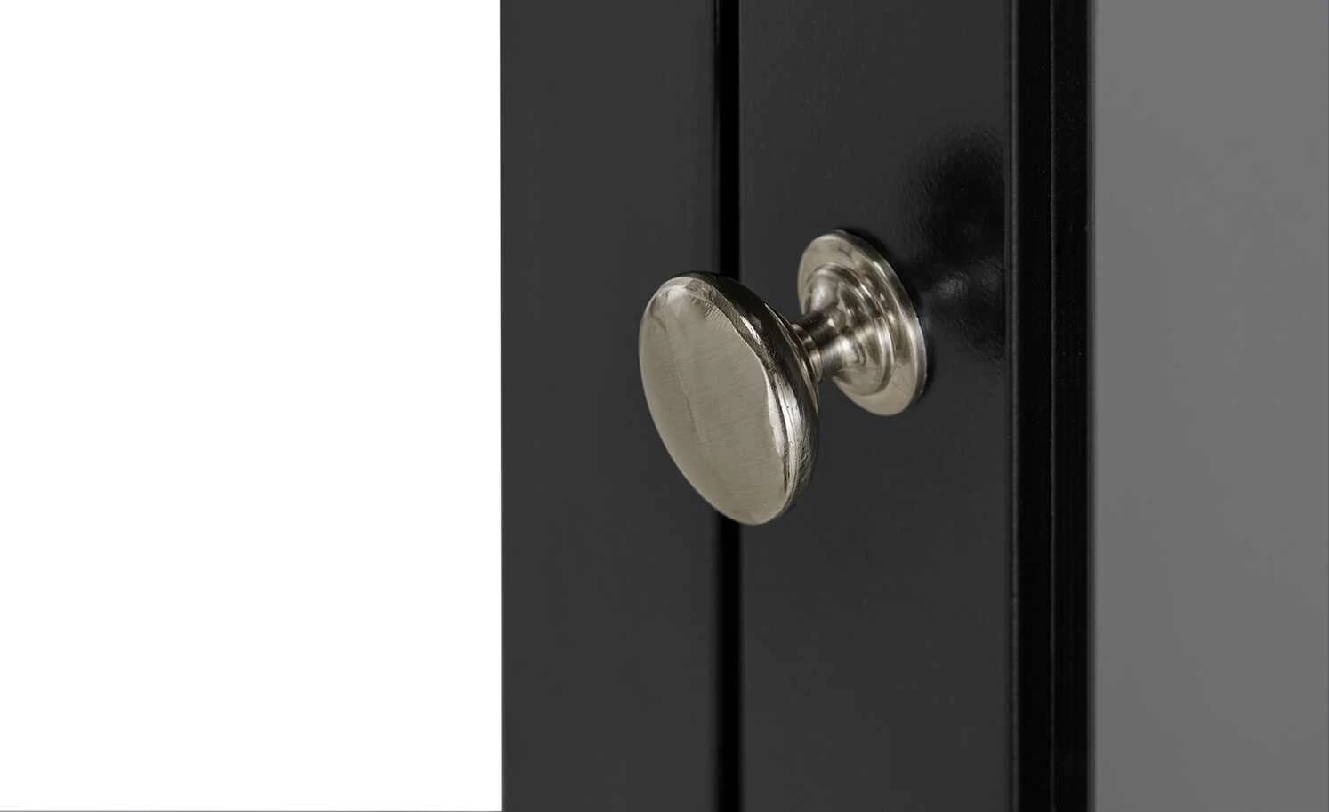 Vitrine Agosta | Schwarzbraun 3 Vitrine Agosta | Schwarzbraun – Bild 3