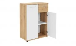 Kommode Jelsi | Artisan Eiche (Nachbildung) / Weiß -Kommode & Sideboards Verkäufe 13346670 2 202107201300